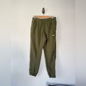 Nike Olive Green Sweatpants Medium